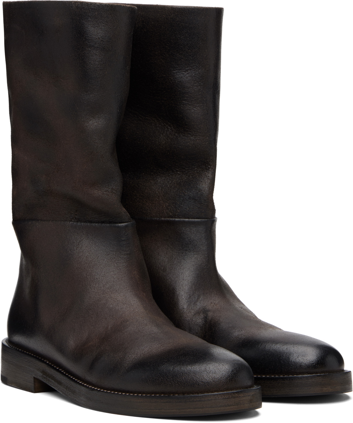 Marsèll Brown Tubetto Boots