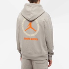 Air Jordan x Shelf Life Hoody in Enigma Stone/Total Orange