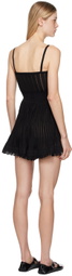 ALAÏA Black Crinoline Romper