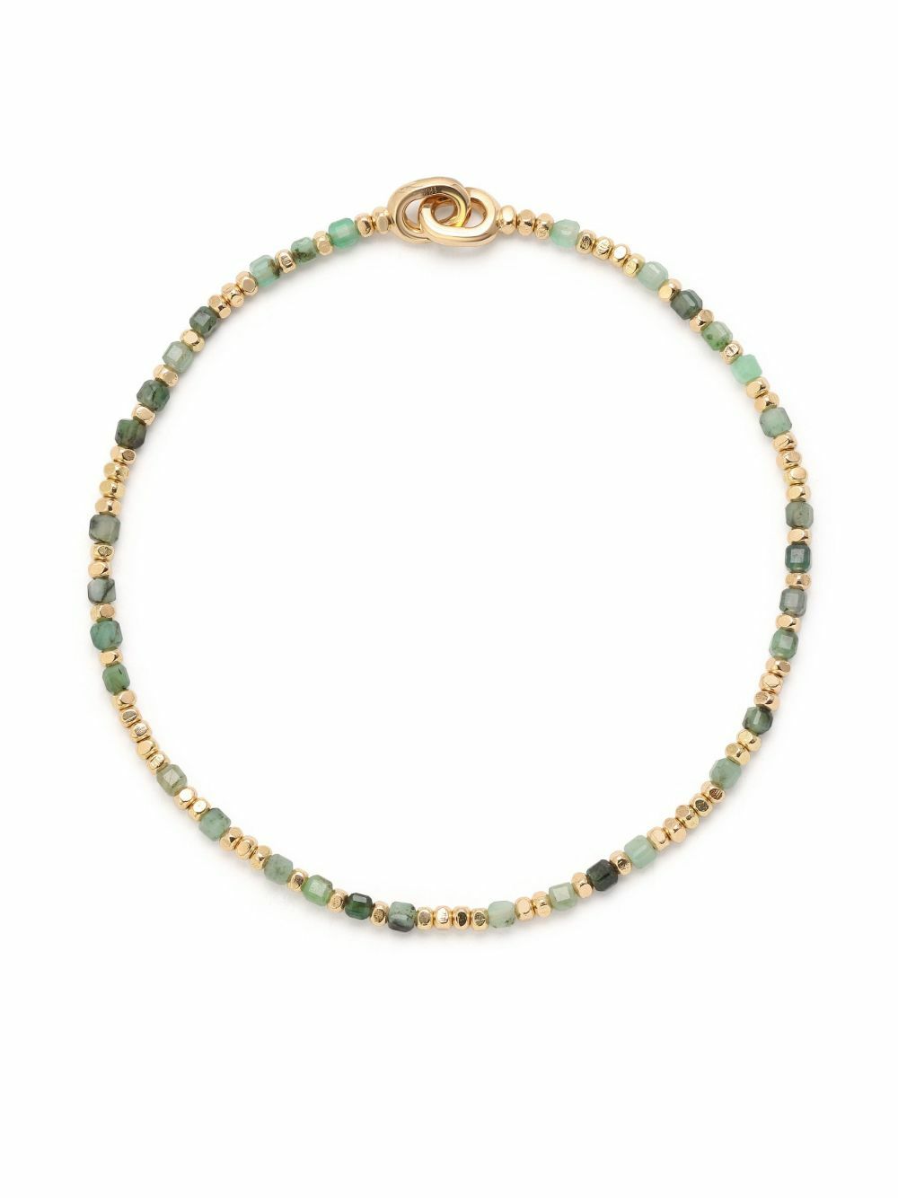 MAOR 18K Yellow Gold Percep Emerald Bracelet