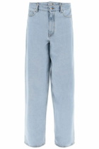 Y PROJECT evergreen double-waist jeans Blue