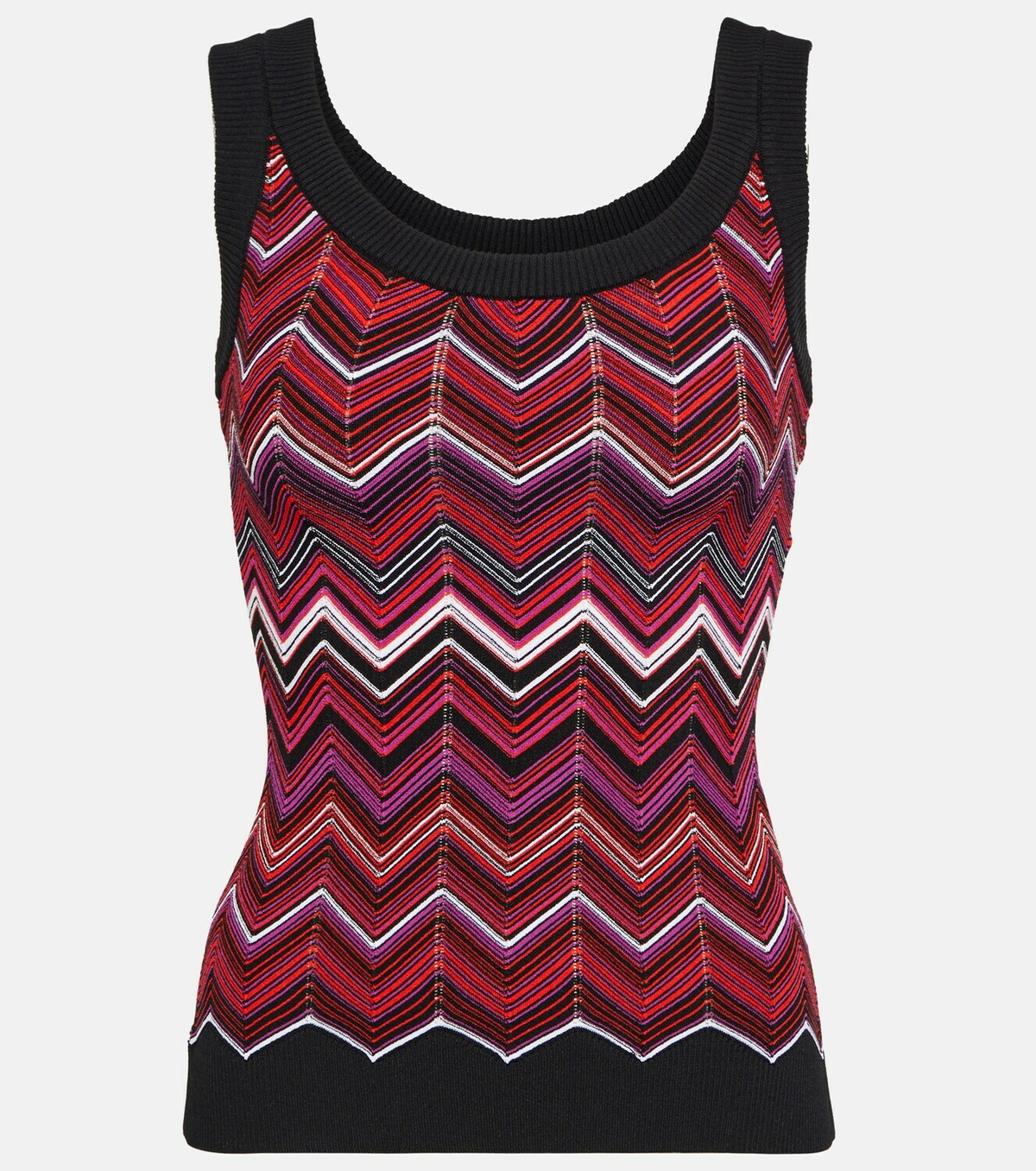 Missoni Zig-zag knit tank top