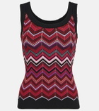 Missoni Zig-zag knit tank top