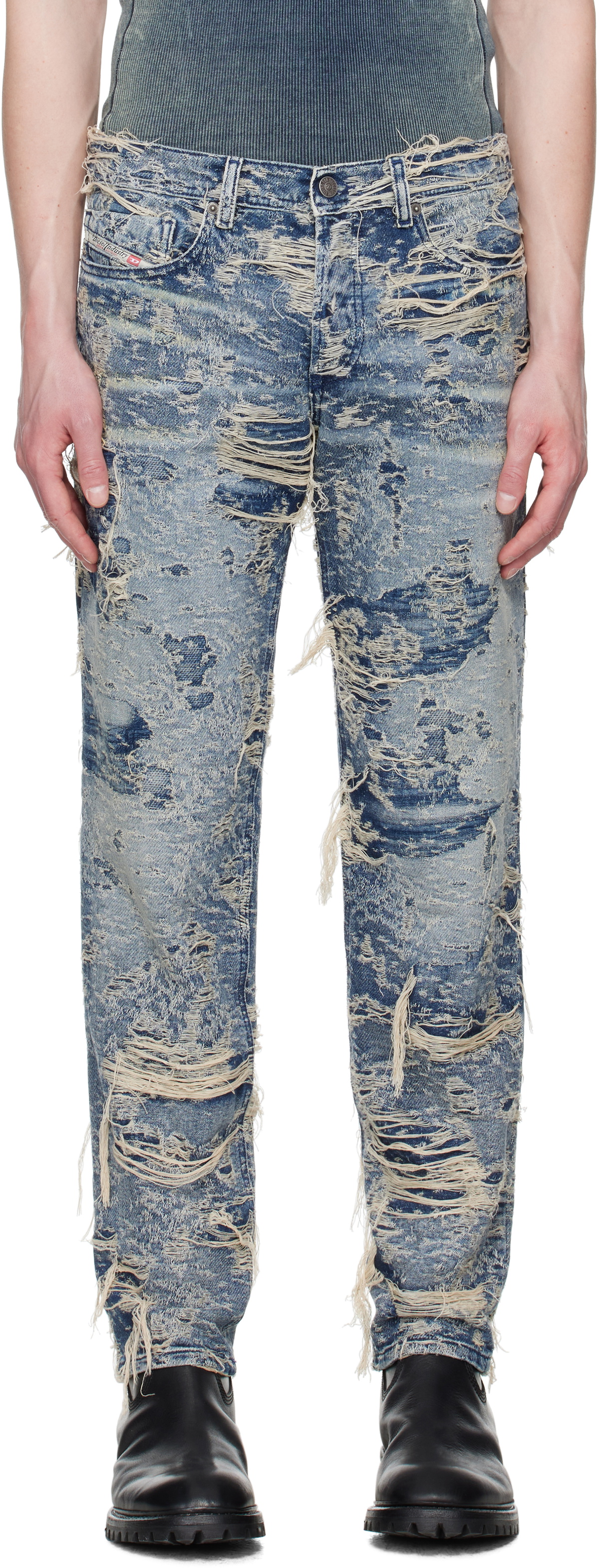 Diesel Blue Regular 2023 D-Finitive 09m04 Jeans Diesel