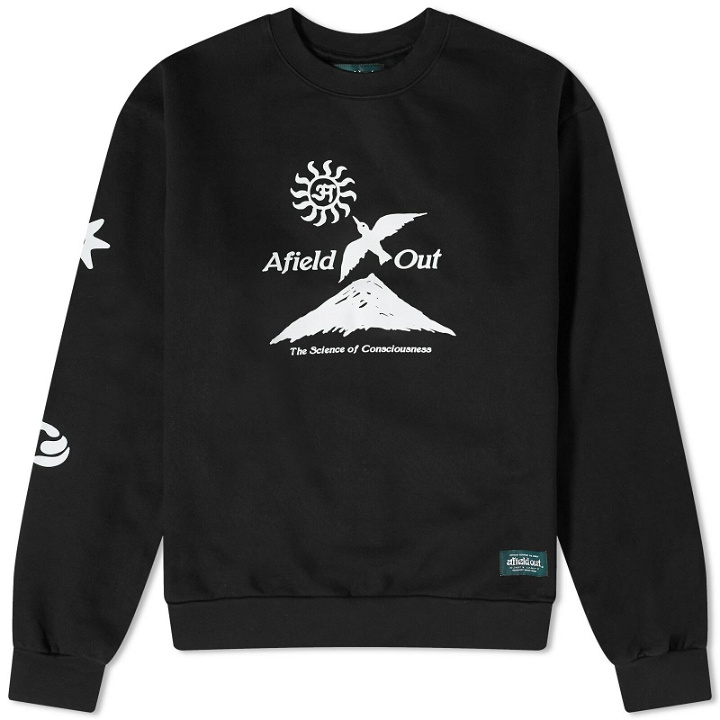 Photo: Afield Out Men's Conscious Crew Sweat in Black