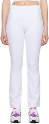 Alo White Airbrush 7/8 Bootcut Leggings