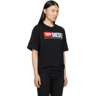 Diesel Black Diesel Patch Logo T-shirt