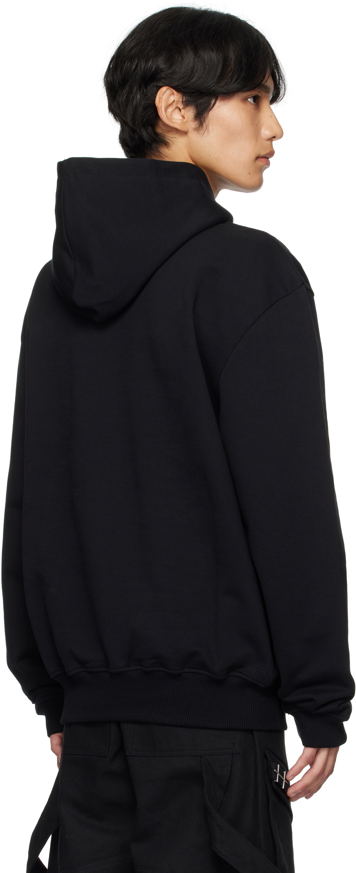 HELIOT EMIL Black Astrape Hoodie