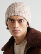 Brunello Cucinelli - Ribbed Cashmere Beanie - Neutrals