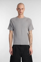 J.L-A.L Aquifer Shortsleeve T-shirt In Grey Polyester