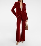 Gianvito Rossi - Plexi 85 suede and PVC pumps