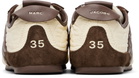 Marc Jacobs Brown & Off-White 'The 400 Bleeker Runner' Sneakers