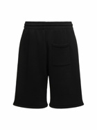 OFF-WHITE Ow Embroidery Cotton Skate Sweat Shorts
