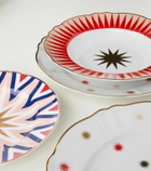 Bitossi Folgore set of 4 dessert plates