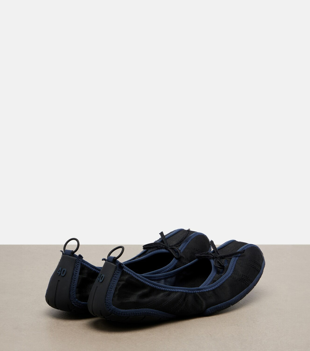 Balenciaga Ballet canvas ballet flats