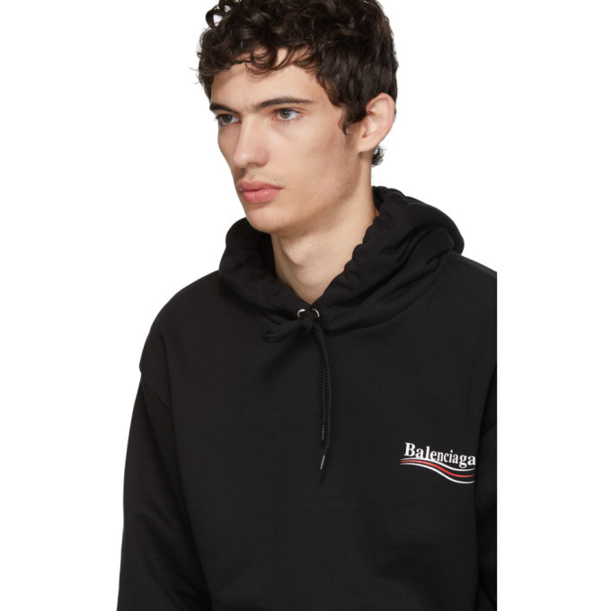 トップス balenciaga Campaign Logos hoodie xs Balenciaga 2017 Campaign Logo Oversized Red Hoodie Size XS