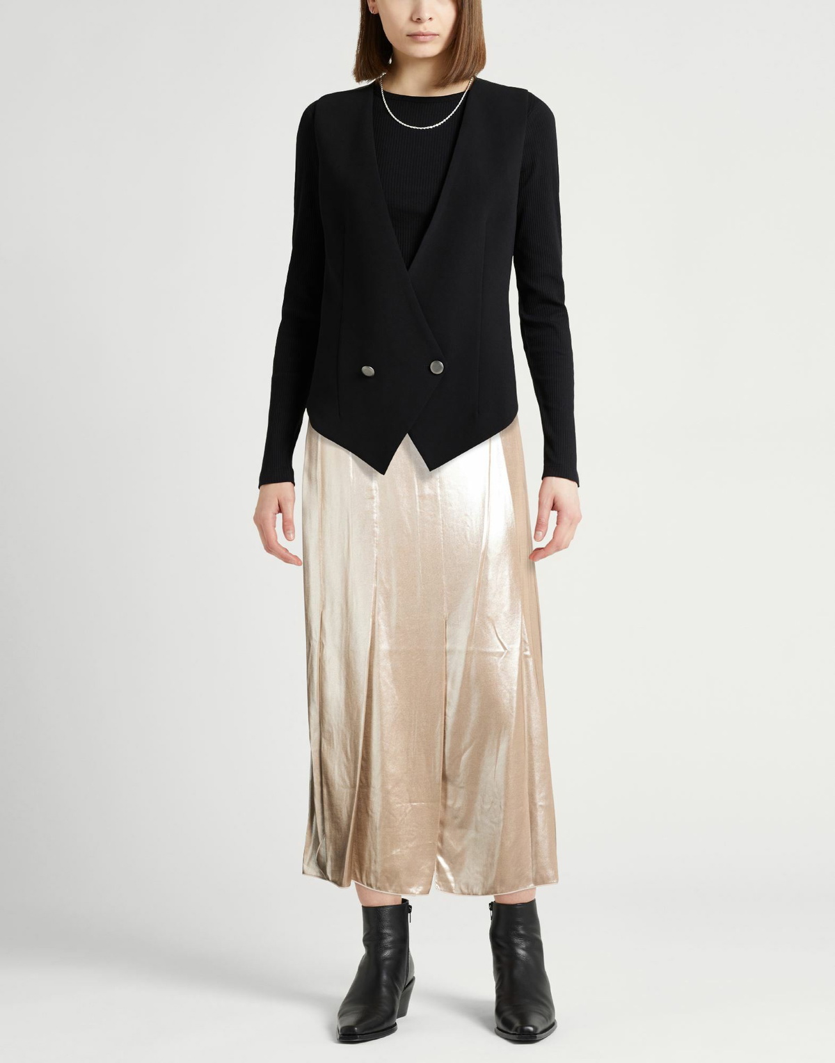 Peserico Womens Midi skirt Sand