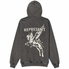 Represent Men's Power And Speed Hoodie in Vintage Green