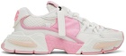 Dolce & Gabbana Pink & White Airmaster Sneakers