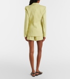 Veronica Beard Haina linen-blend twill shorts
