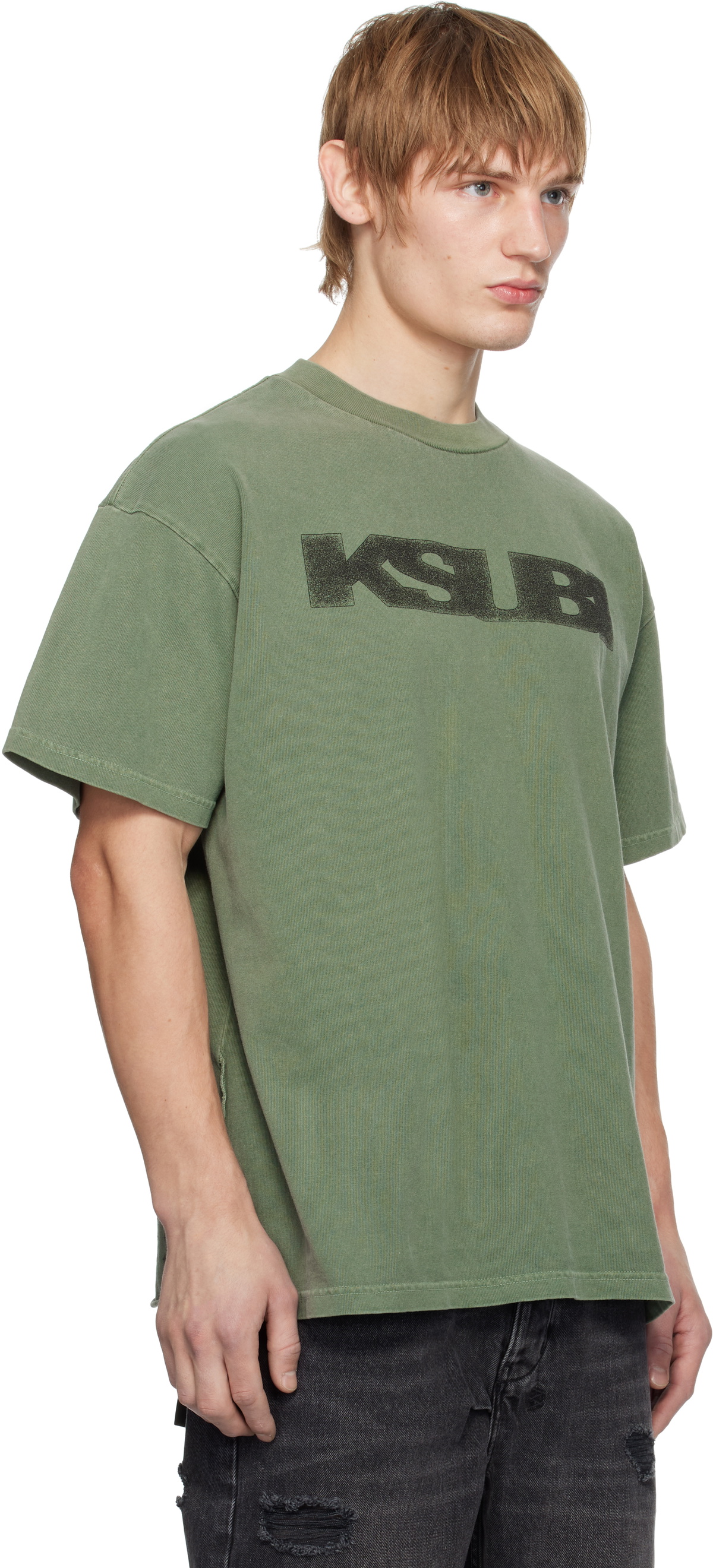 Ksubi Green World Order Ekcess Hash T-shirt Ksubi Ksubi Green World Order Ekcess Hash T-shirt Ksubi