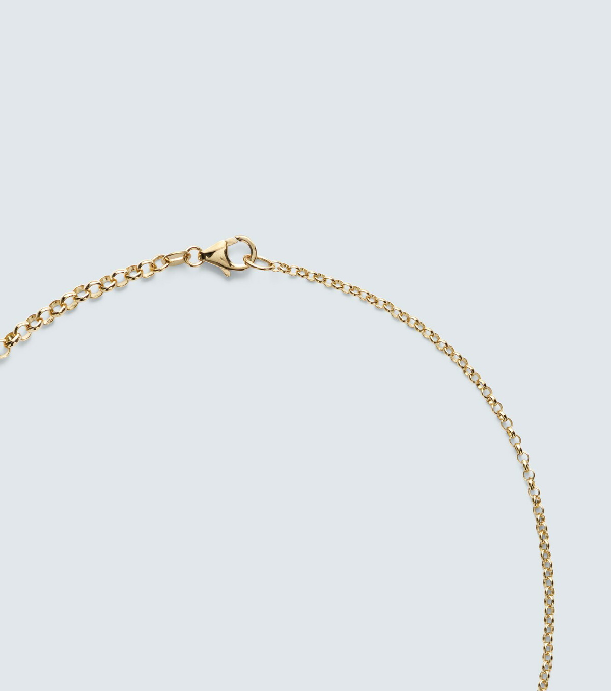 FoundRae Wholeness Medium 18kt gold (750/1000) pendant necklace with diamond
