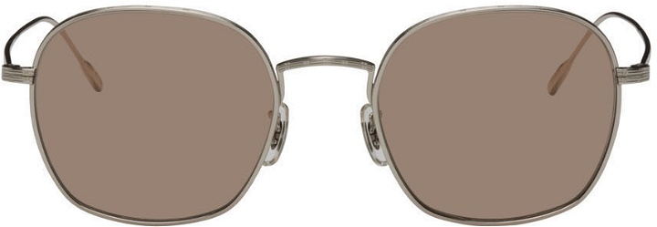 Photo: Oliver Peoples Silver Adès Sunglasses