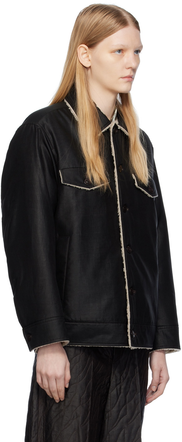 UMBER POSTPAST Brown Collared Jacket