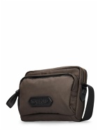 TOM FORD - Recycled Nylon & Leather Messenger Bag
