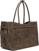 MARGESHERWOOD Taupe Grandma Used Large Tote