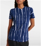 Proenza Schouler Finley tie-dye cotton-blend T-shirt