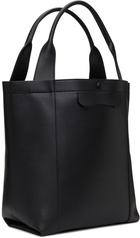 Maison Margiela Black Calf Leather Tote