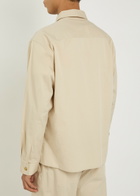 Frame Cotton Overshirt Beige