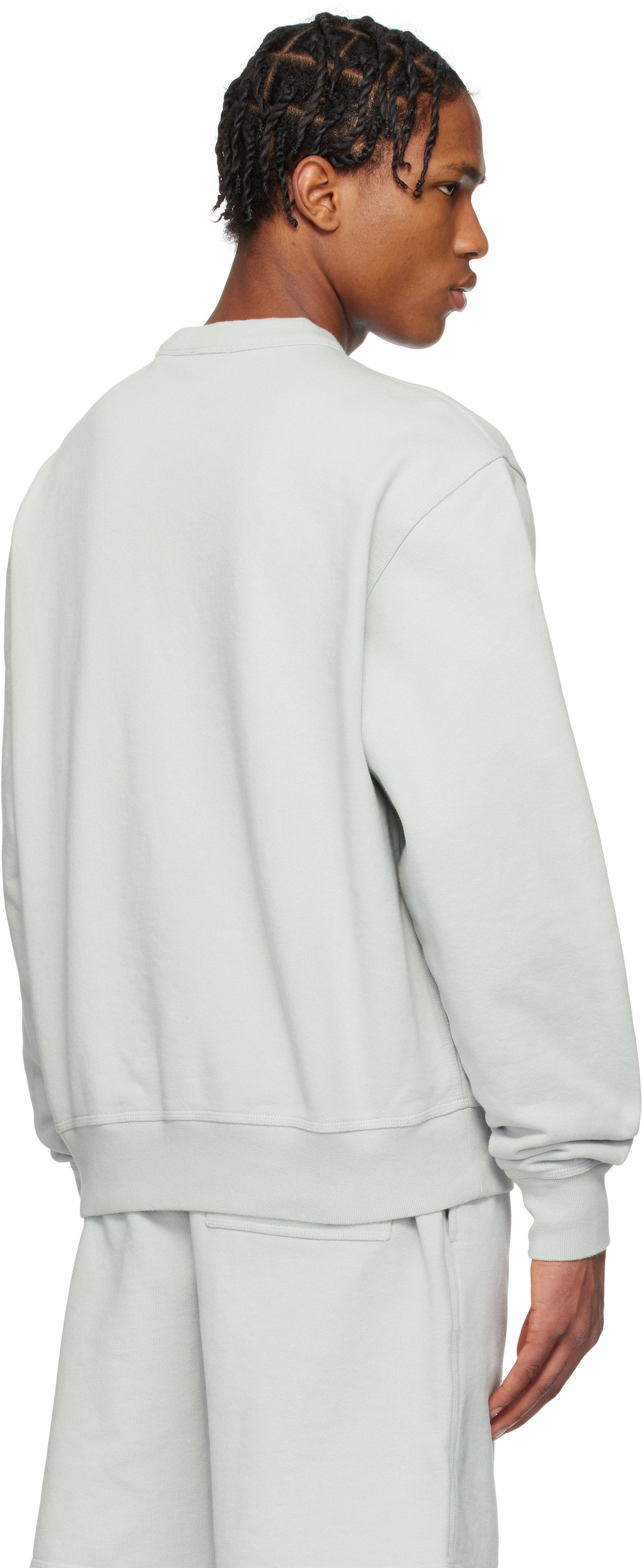 Burberry Gray Daisy Logo Sweatshirt