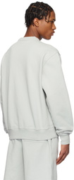 Burberry Gray Daisy Logo Sweatshirt