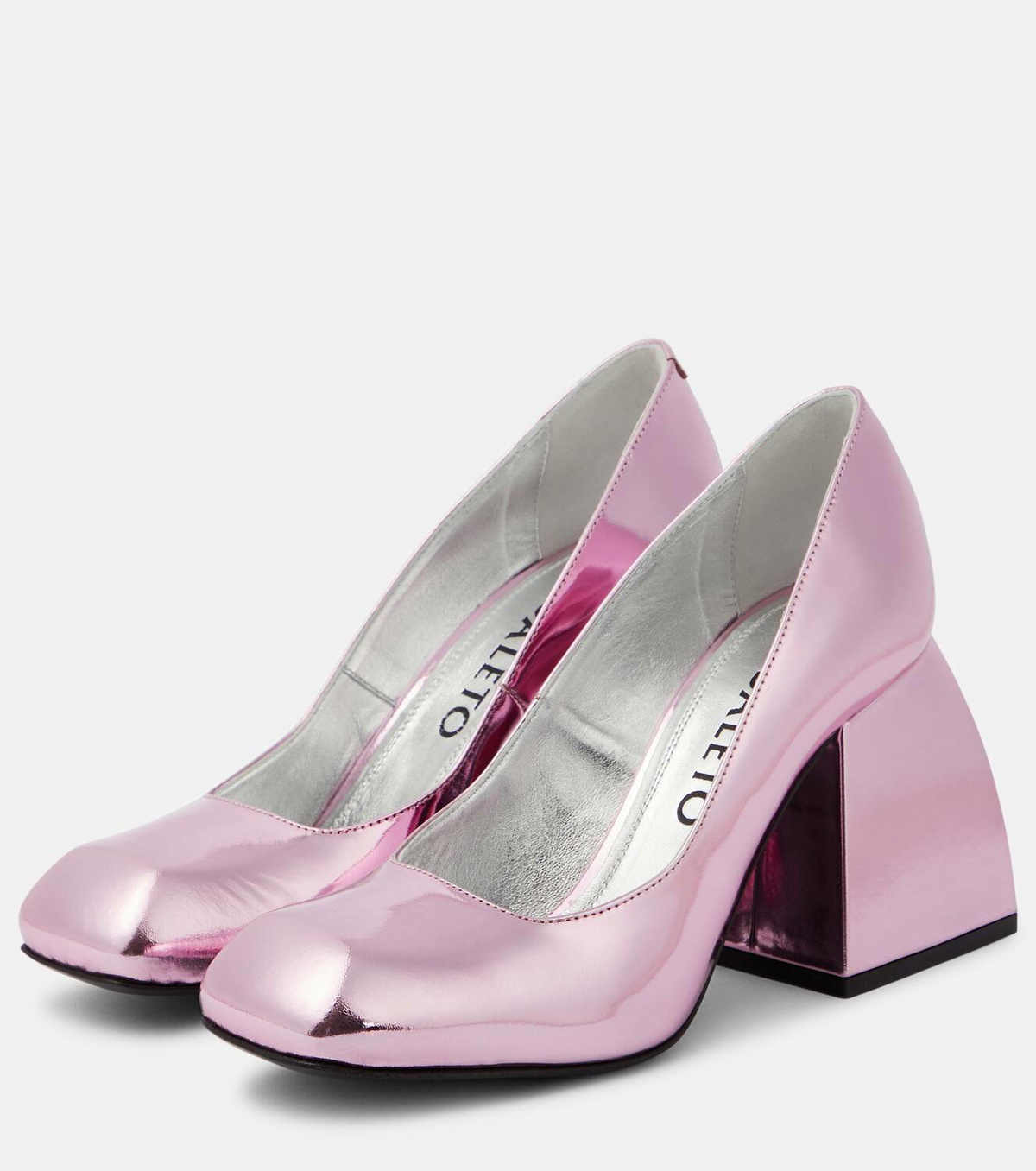 Nodaleto Bulla Air 90 metallic leather pumps Nodaleto