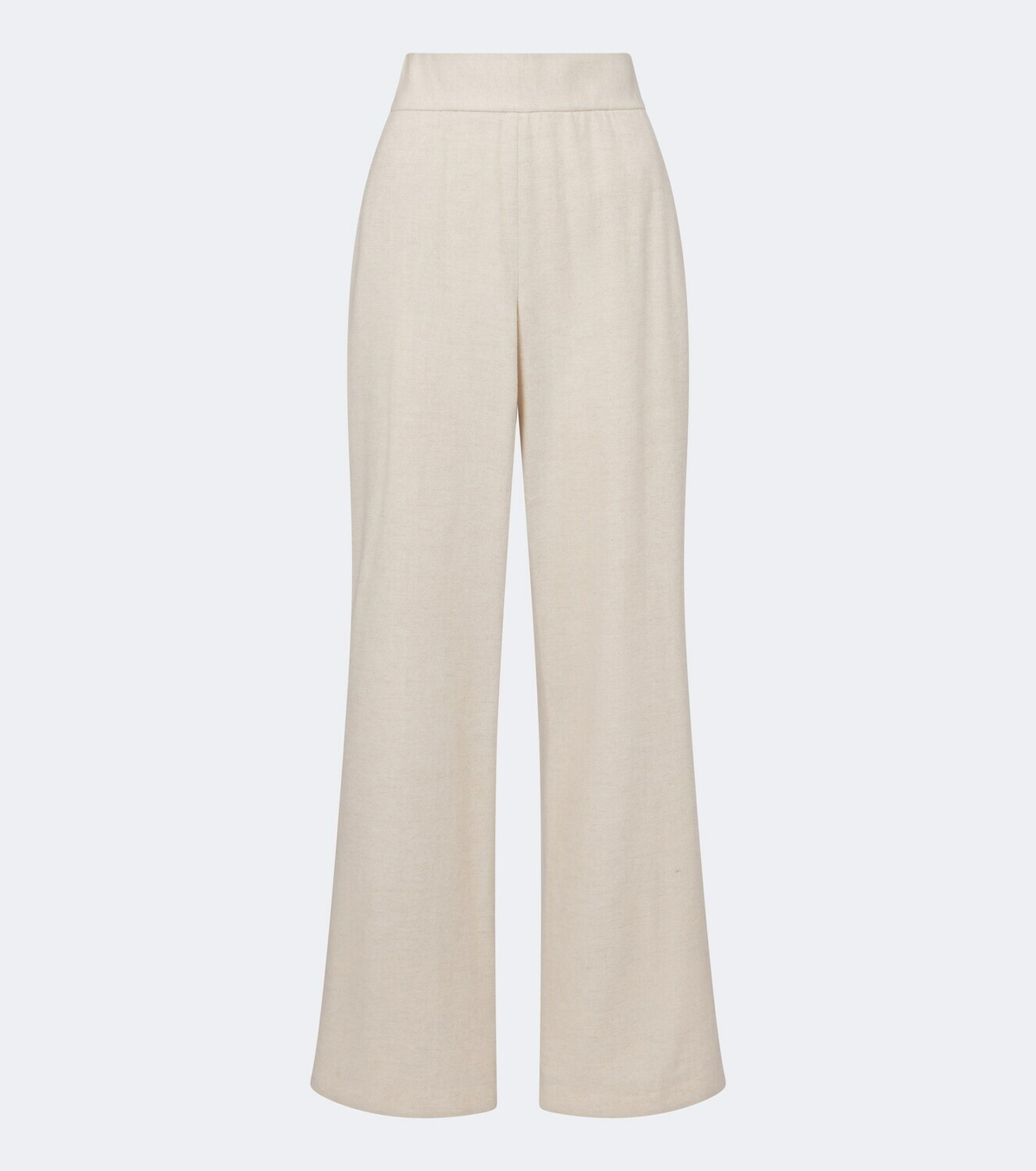 Eleventy Wool and cashmere wide-leg pants