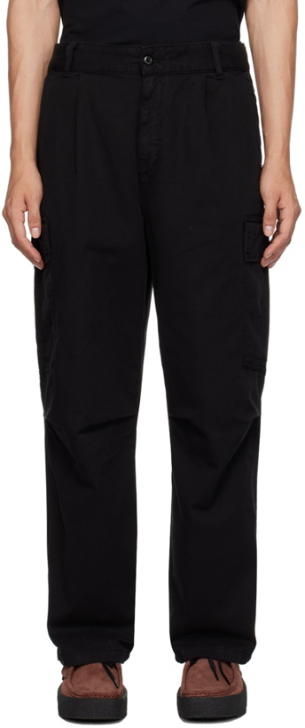 Photo: Carhartt Work In Progress Black Cole Cargo Pants