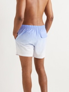 Onia - Calder Mid-Length Ombré Swim Shorts - Blue