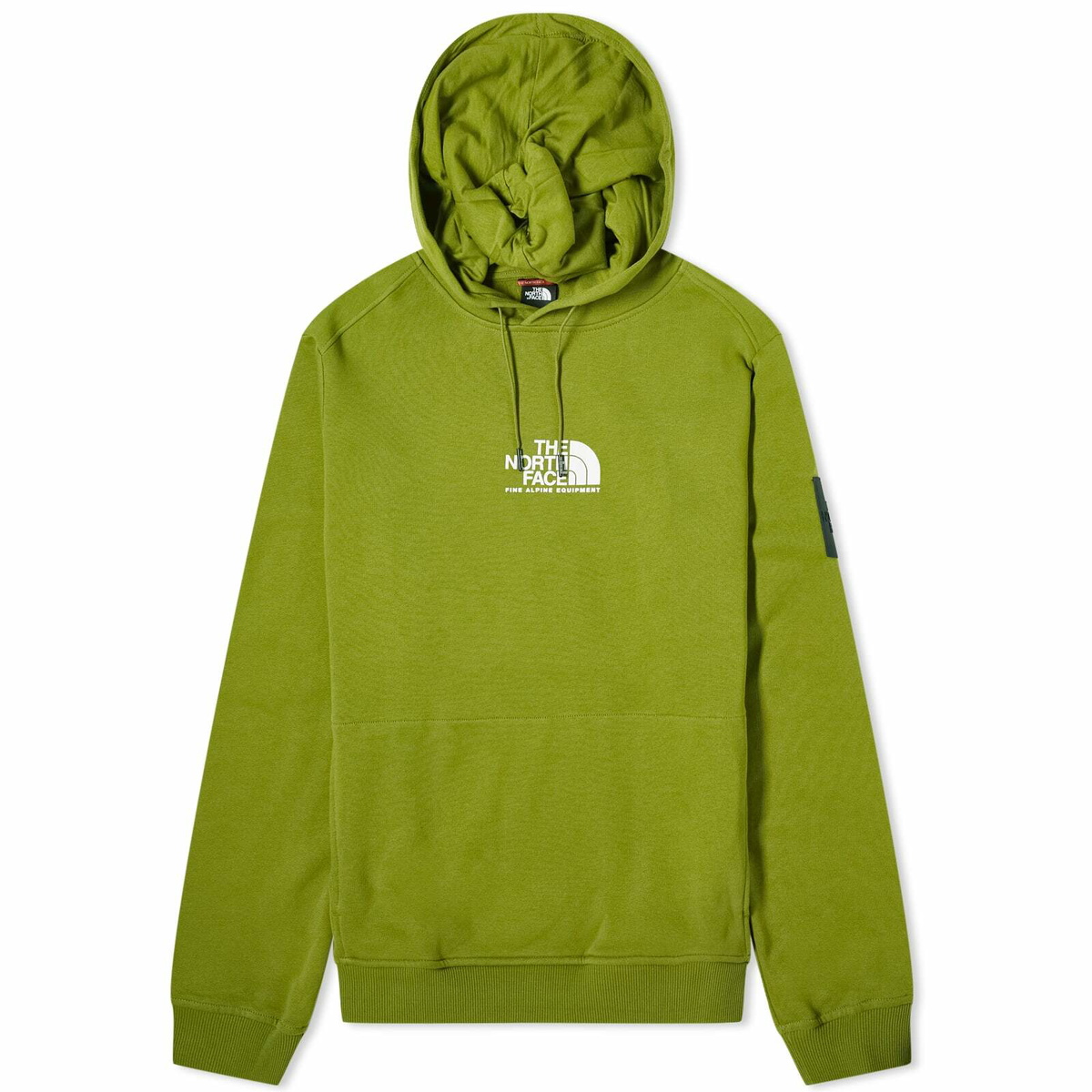 The North Face Men's Fine Alpine Hoodie in Calla Green The North Face