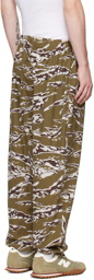 South2 West8 Khaki Camouflage Trousers