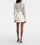 Wardrobe.NYC RHW Web wool-blend bodysuit