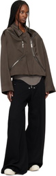 Rick Owens Khaki Temple Extreme Low Sneakers