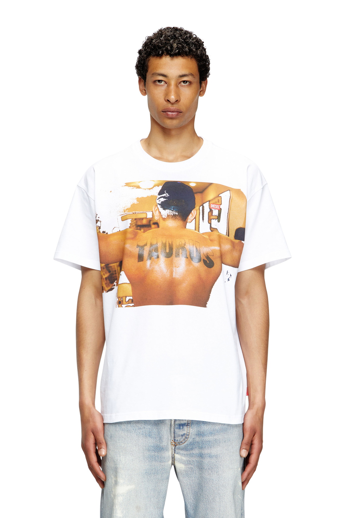 Diesel T-shirt with graphic print - T-Shirts - Unisex - White
