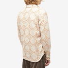 A Kind of Guise Men's Flores Shirt in Beige Diamond