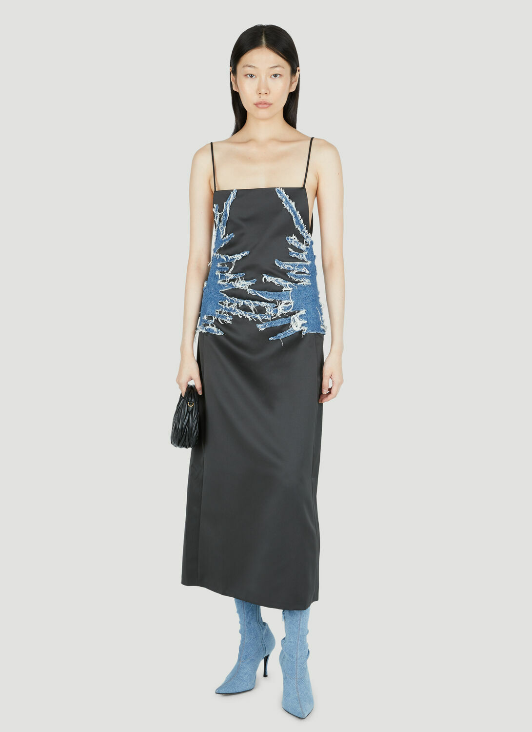 Y/Project Satin Whisker Dress