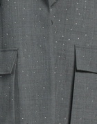 Blumarine Womens Blazer in Grey