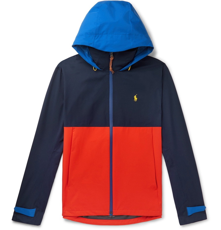 Photo: Polo Ralph Lauren - Colour-Block Shell Hooded Jacket - Blue