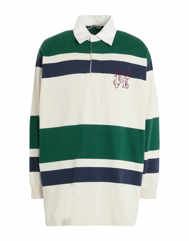 Photo: Palm Angels Mens Polo shirt Dark in Green