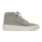 Fear of God Grey Skate Mid Sneakers